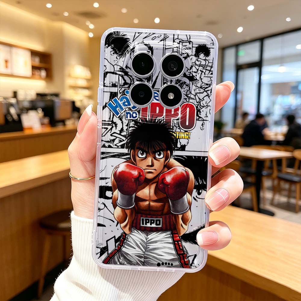 Xiaomi Poco X6 - Cover Protettiva Trasparente per Telefono Anime