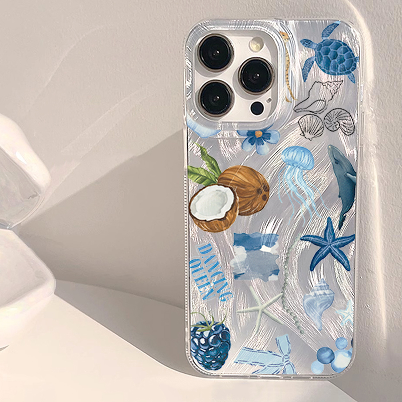 Xiaomi Redmi Note 13 - Cover Antiurto Blue Ocean Beach per
