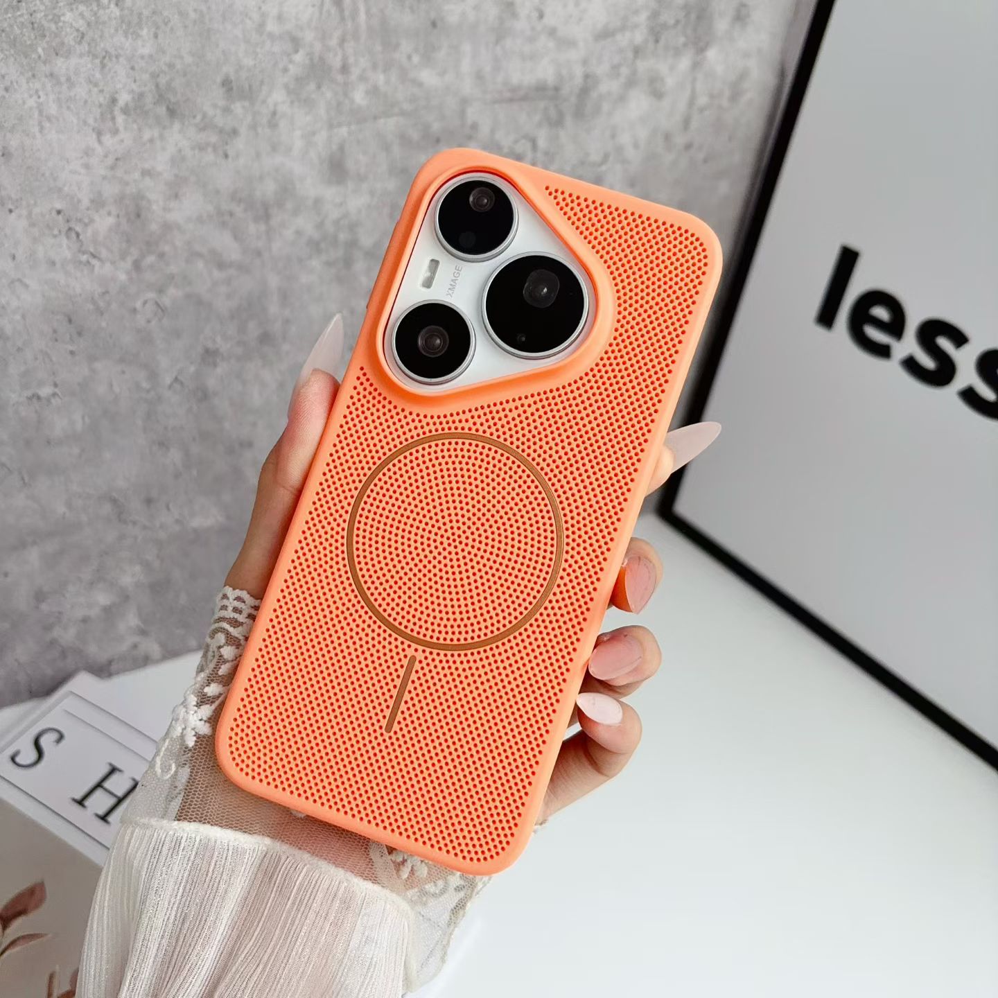 Huawei Mate 60 - Custodia Magnetica Traspirante con Dissipazione del