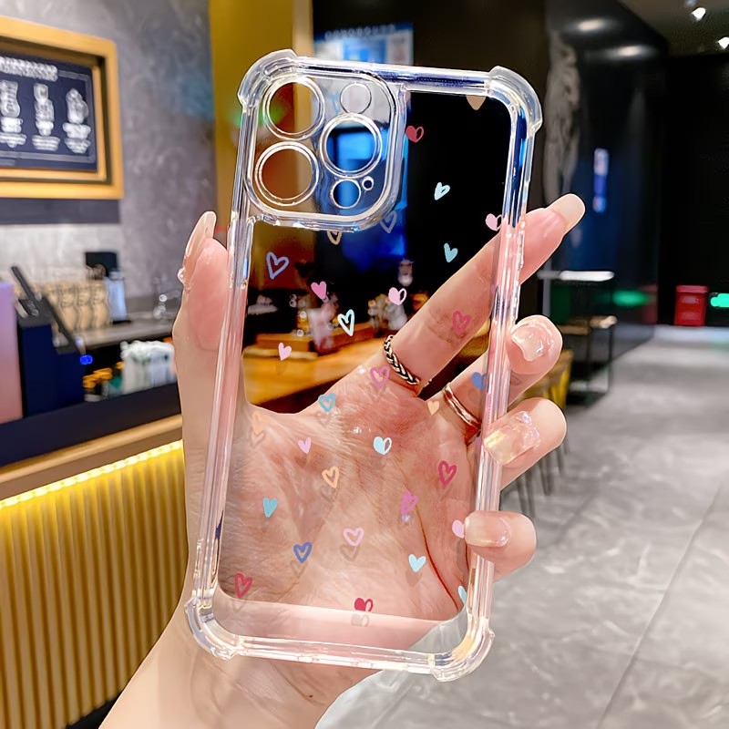 Apple Iphone 15 - Cover Trasparente Anti-Caduta con Angoli Rinforzati