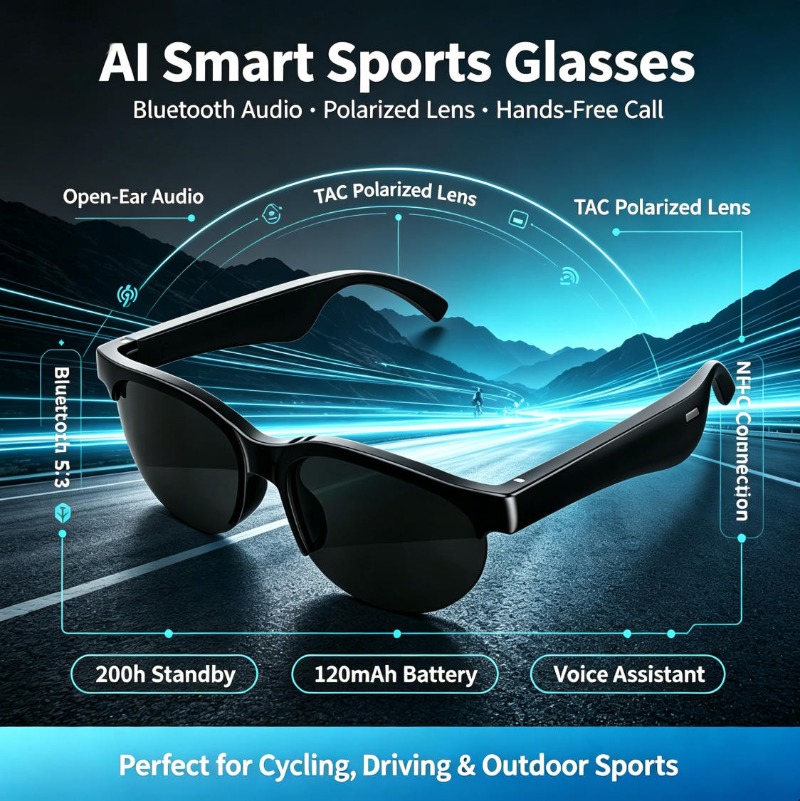 Occhiali Sportivi Intelligenti - Smart Glasses Lens recensione e prezzo